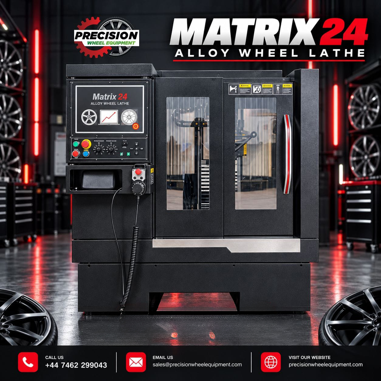 Alloy wheel refurbishment equipment Alloy wheel diamond cutting machines Wheel refurbishment machinery Alloy wheel powder coating equipment Alloy wheel refurbishment equipment UK